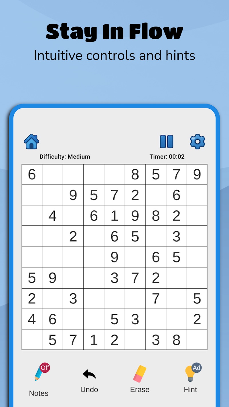 Timeless Sudoku screenshot 2